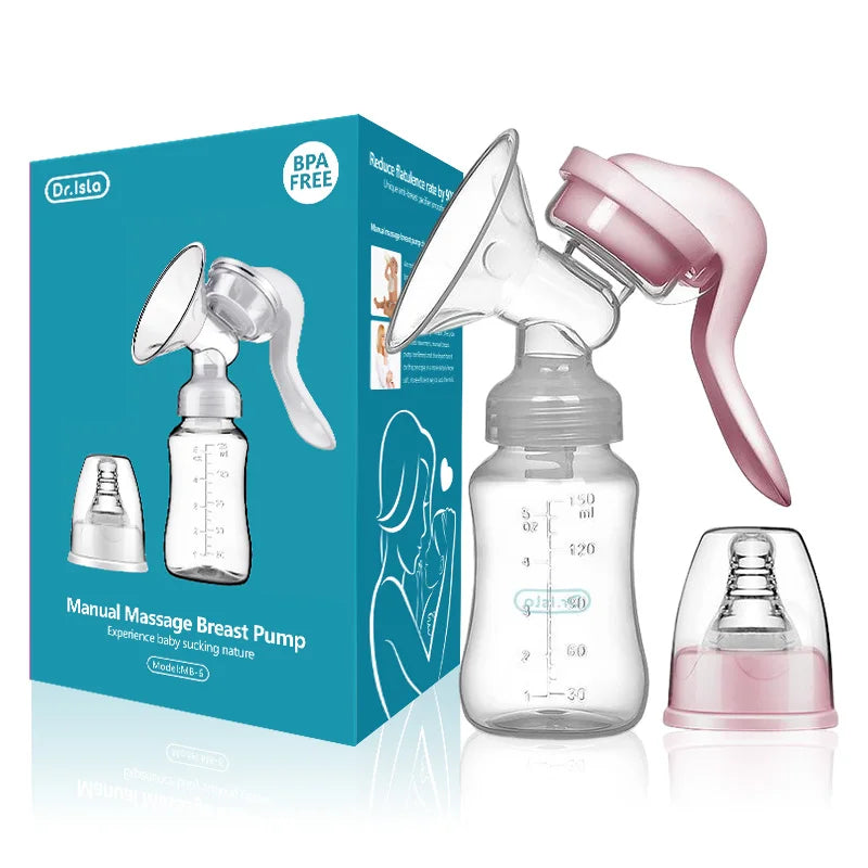 MAMIJOY™ Manual Breast Pump – Gentle, Efficient, and BPA-Free Comfort for Every Mum