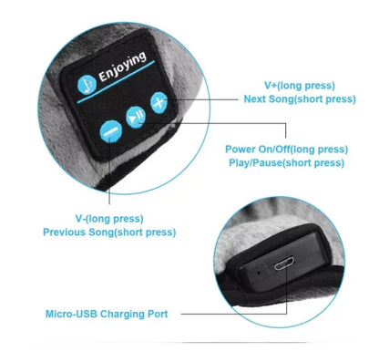 Bluetooth Sleep Eye Mask – Wireless Comfort, Deep Sleep & Music Relaxation Anywhere 🎧🛏️