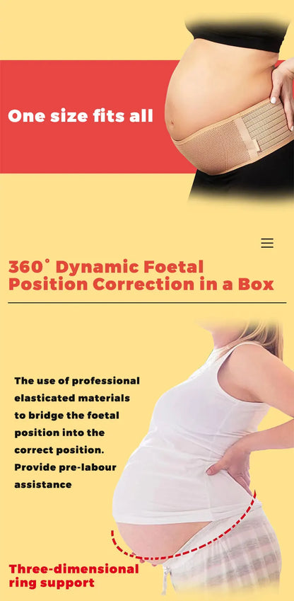 Soft Breathable Pregnancy Maternity Belly Band for Pregnant Women Adjustable Maternity Belt All Stages of Pregnancy  Postpartum