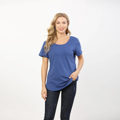 BlossomEase™ Maternity & Nursing T-Shirt – Comfort, Confidence & Style for Every Mum