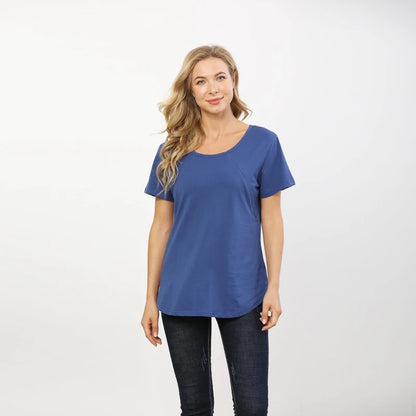 BlossomEase™ Maternity & Nursing T-Shirt – Comfort, Confidence & Style for Every Mum