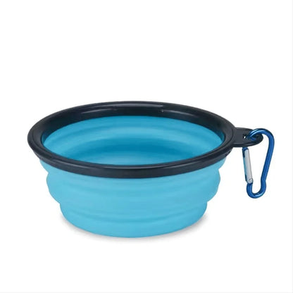 🐕 Portable Collapsible Pet Food Bowl – Durable, Foldable & Perfect for Travel Adventures 🐾