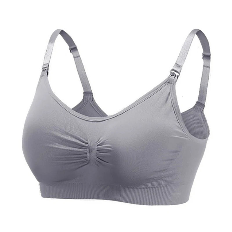 🤍 Wireless Maternity & Nursing Bra – Breathable Comfort and Gentle Support for Every Mum 🤱