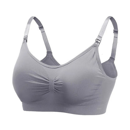 🤍 Wireless Maternity & Nursing Bra – Breathable Comfort and Gentle Support for Every Mum 🤱