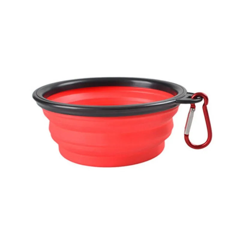 🐕 Portable Collapsible Pet Food Bowl – Durable, Foldable & Perfect for Travel Adventures 🐾