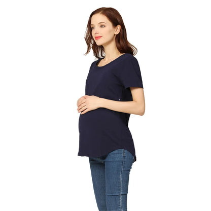 BlossomEase™ Maternity & Nursing T-Shirt – Comfort, Confidence & Style for Every Mum
