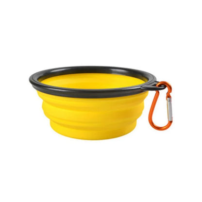🐕 Portable Collapsible Pet Food Bowl – Durable, Foldable & Perfect for Travel Adventures 🐾