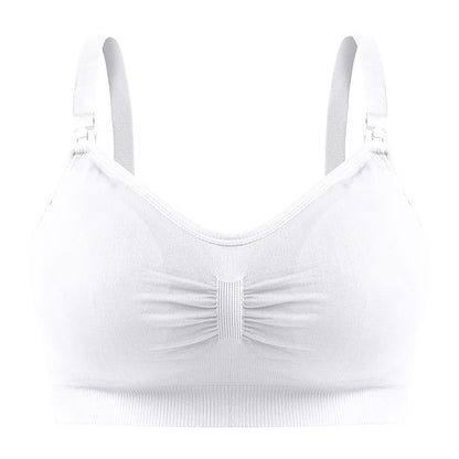 🤍 Wireless Maternity & Nursing Bra – Breathable Comfort and Gentle Support for Every Mum 🤱