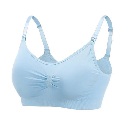 🤍 Wireless Maternity & Nursing Bra – Breathable Comfort and Gentle Support for Every Mum 🤱