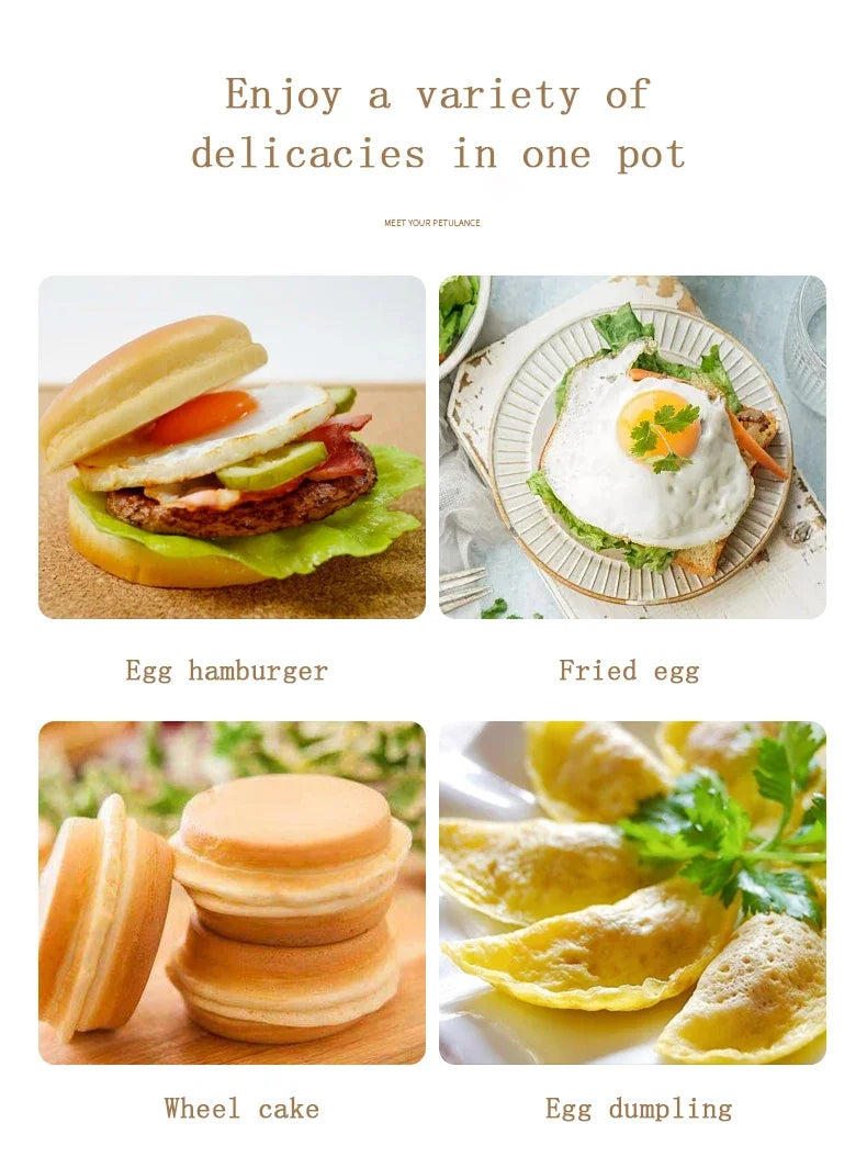 Nonstick Omelet Pan – 4-Cup Egg Frying Skillet for Breakfast