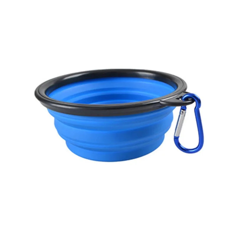 🐕 Portable Collapsible Pet Food Bowl – Durable, Foldable & Perfect for Travel Adventures 🐾