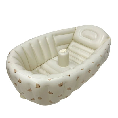 Foldable Baby Pool – Safe Inflatable Tub for Summer Play