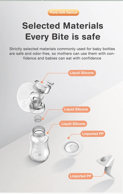 MAMIJOY™ Manual Breast Pump – Gentle, Efficient, and BPA-Free Comfort for Every Mum