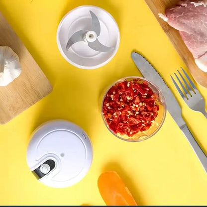 🔪 250ml Electric Mini Food Processor – Compact, Powerful & Effortless Kitchen Helper 🍅🥕
