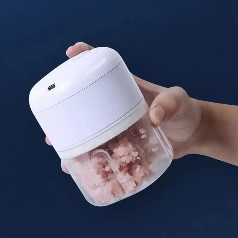 🔪 250ml Electric Mini Food Processor – Compact, Powerful & Effortless Kitchen Helper 🍅🥕