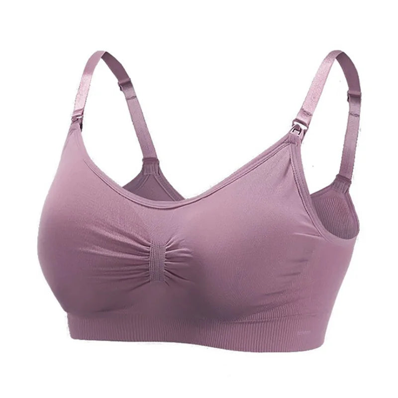 🤍 Wireless Maternity & Nursing Bra – Breathable Comfort and Gentle Support for Every Mum 🤱