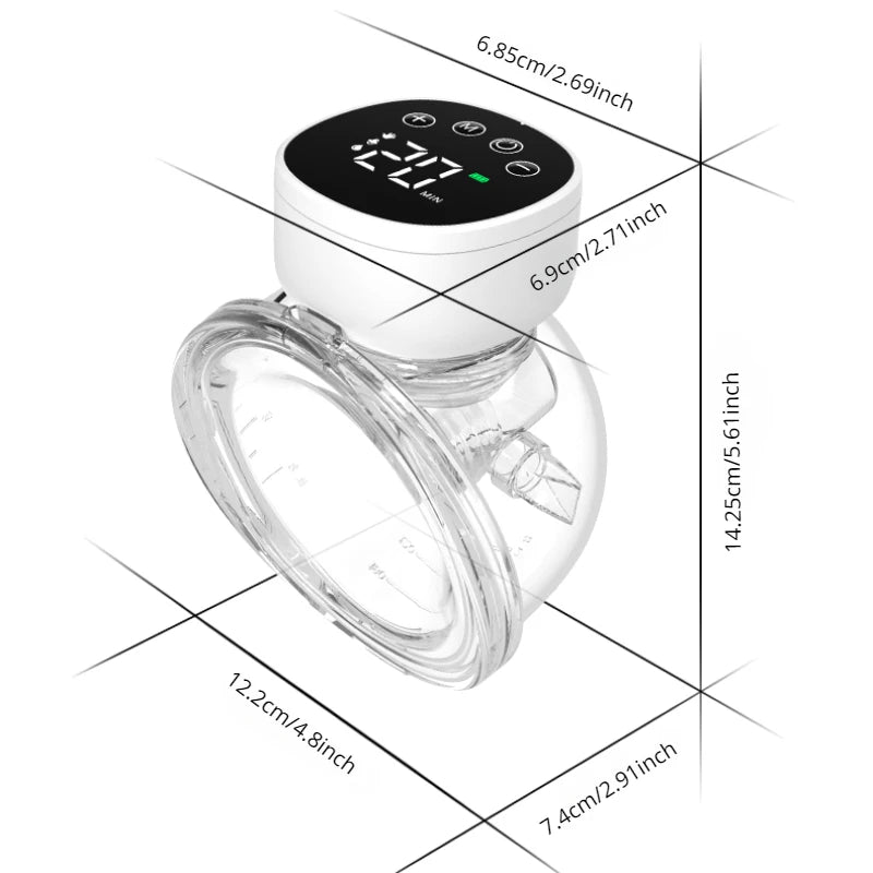 Wearable Electric Breast Pump – Hands-Free Milking Machine