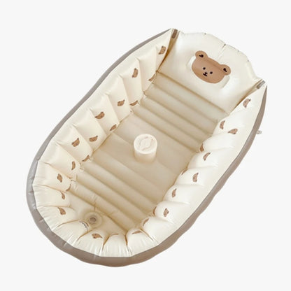 Foldable Baby Pool – Safe Inflatable Tub for Summer Play