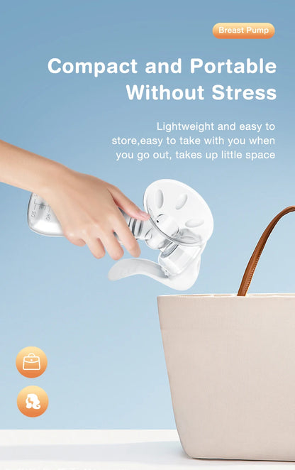 MAMIJOY™ Manual Breast Pump – Gentle, Efficient, and BPA-Free Comfort for Every Mum