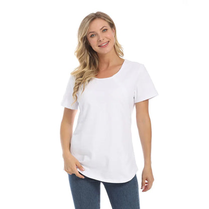 BlossomEase™ Maternity & Nursing T-Shirt – Comfort, Confidence & Style for Every Mum