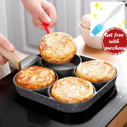 Nonstick Omelet Pan – 4-Cup Egg Frying Skillet for Breakfast