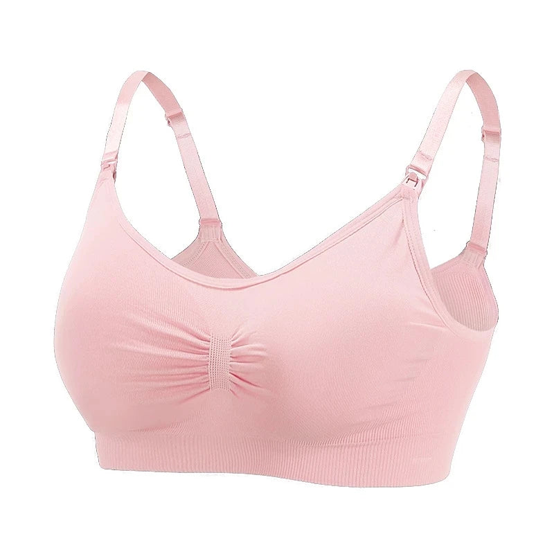 🤍 Wireless Maternity & Nursing Bra – Breathable Comfort and Gentle Support for Every Mum 🤱