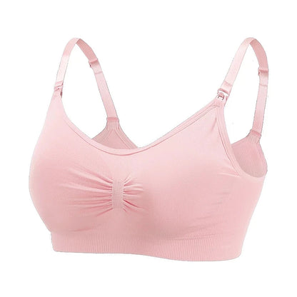🤍 Wireless Maternity & Nursing Bra – Breathable Comfort and Gentle Support for Every Mum 🤱