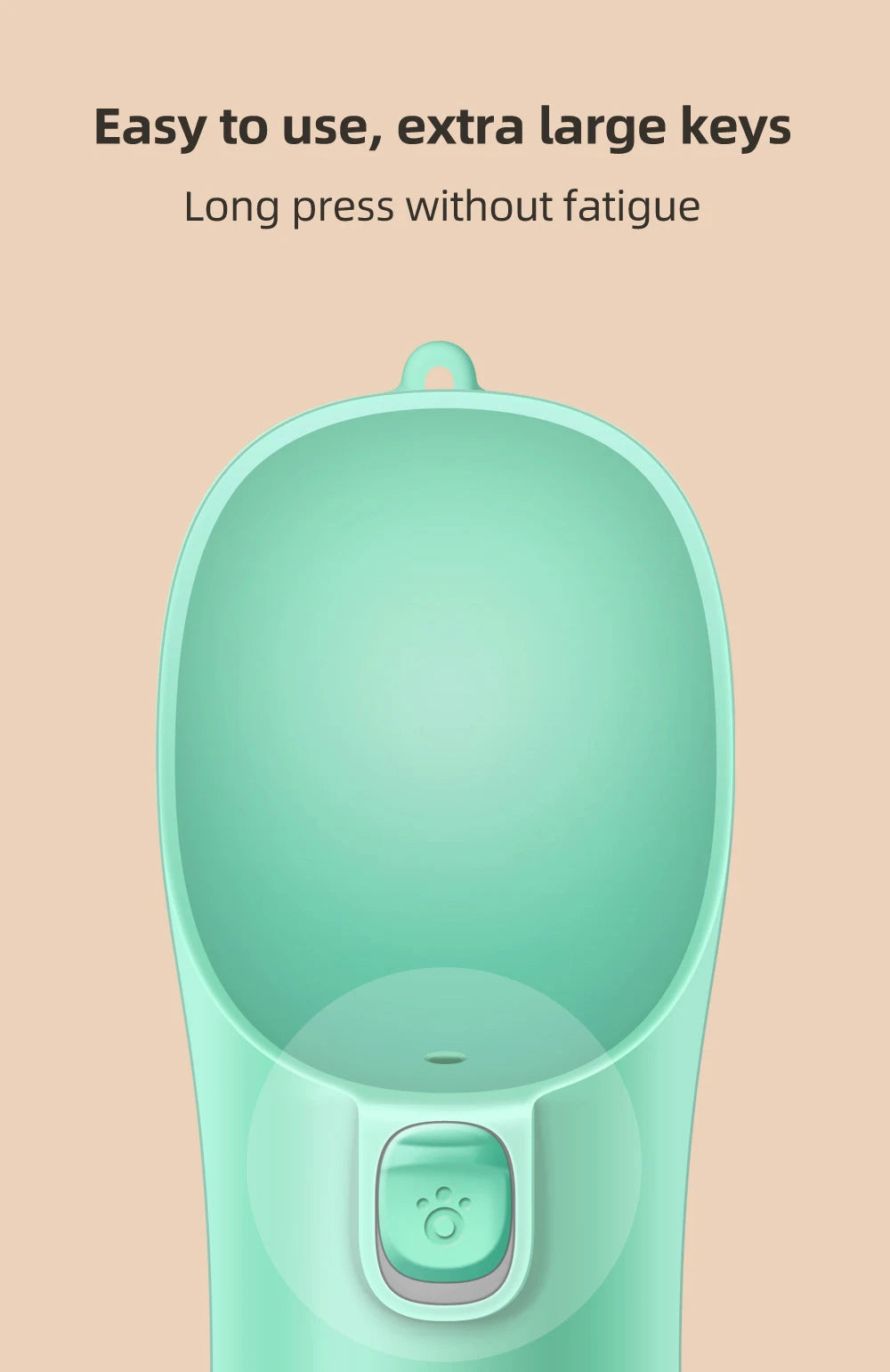 🐾 Portable Dog Water Bottle – Leakproof Travel Feeder for Pets On the Go 🚶‍♀️🐕