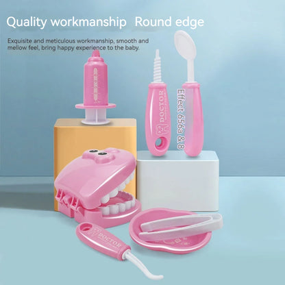 🦷 Montessori Dentist Role Play Set – Fun Learning Toy for Kids’ Imagination & Parent-Child Playtime 👩‍⚕️👦