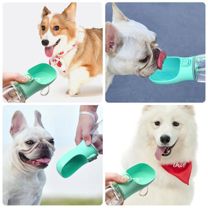 🐾 Portable Dog Water Bottle – Leakproof Travel Feeder for Pets On the Go 🚶‍♀️🐕