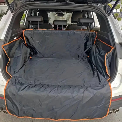 🚘 Durable Polyester Pet Trunk Mat – Waterproof, Non-Slip & Scratch-Resistant Protection for Cars and SUVs 🐾