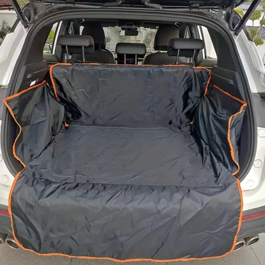 🚘 Durable Polyester Pet Trunk Mat – Waterproof, Non-Slip & Scratch-Resistant Protection for Cars and SUVs 🐾