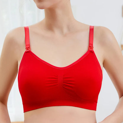 🤍 Wireless Maternity & Nursing Bra – Breathable Comfort and Gentle Support for Every Mum 🤱