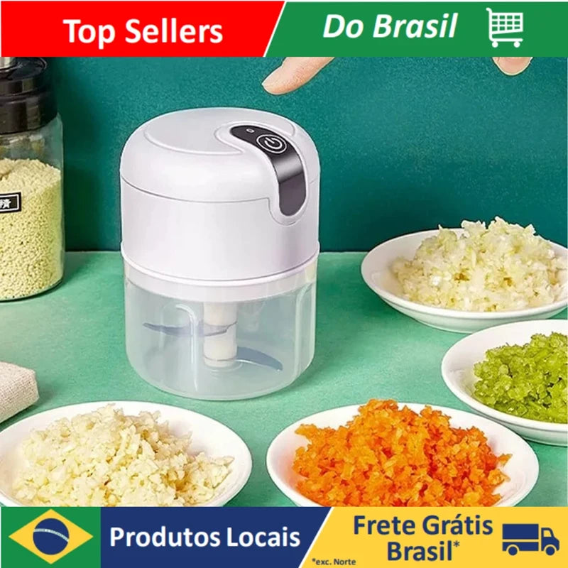 🔪 250ml Electric Mini Food Processor – Compact, Powerful & Effortless Kitchen Helper 🍅🥕