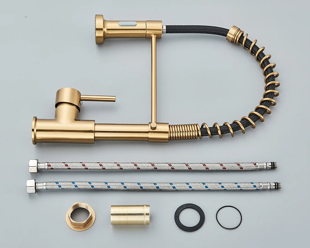 🚰 Rozin Matte Black 360° Rotating Kitchen Mixer Tap – Sleek Design, Dual Mode & Effortless Functionality 🖤