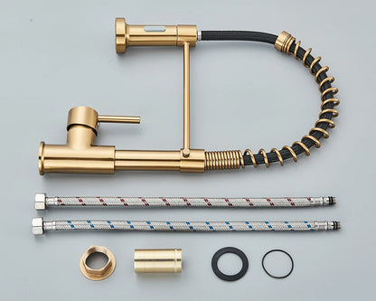 🚰 Rozin Matte Black 360° Rotating Kitchen Mixer Tap – Sleek Design, Dual Mode & Effortless Functionality 🖤