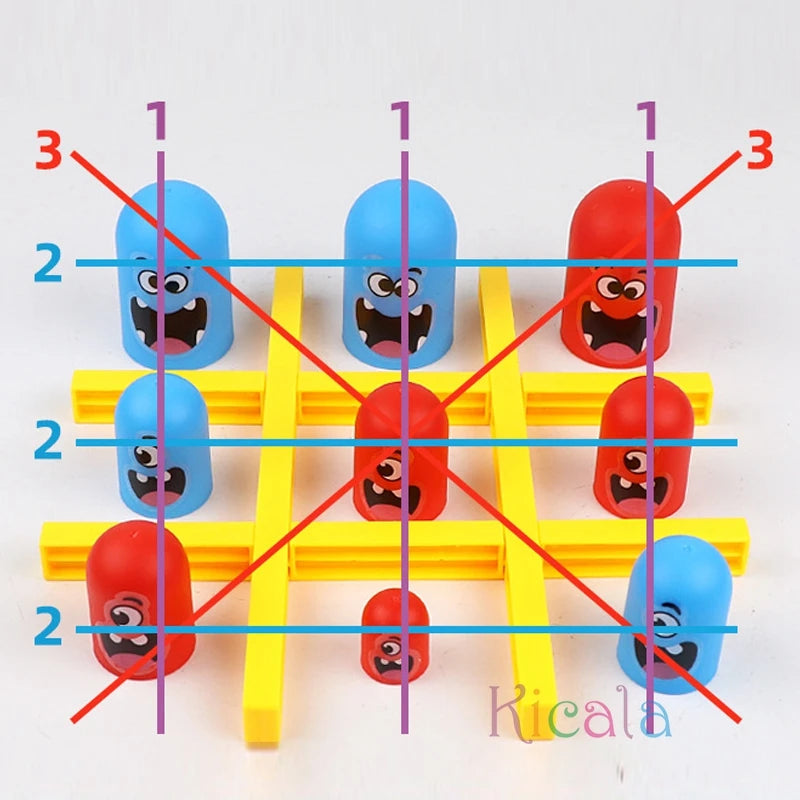 Gobble Tic Tac Toe Game – Fun Family Board for Kids